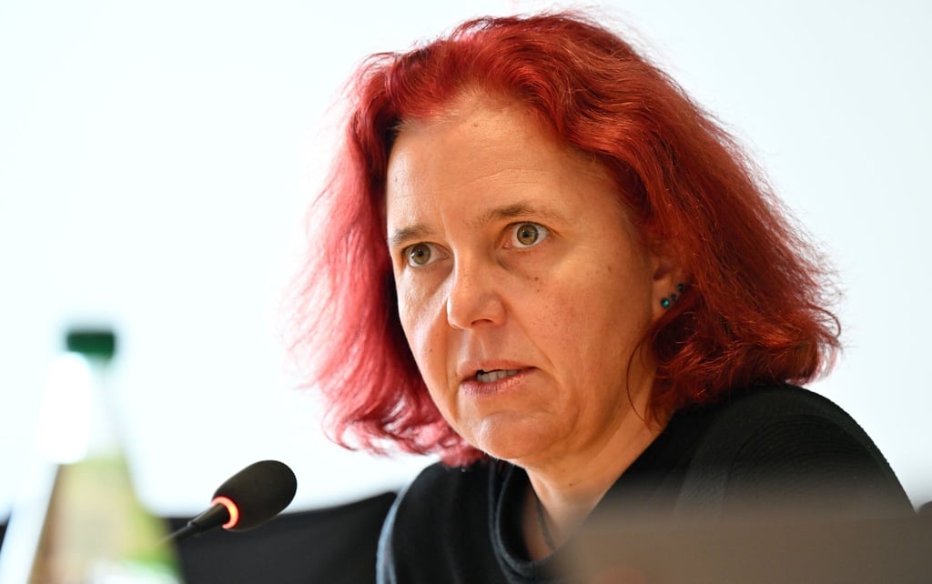 Astrid Rothe-Beinlich (Bündnis90/ Die Grünen), Fraktionsvorsitzende, spricht.