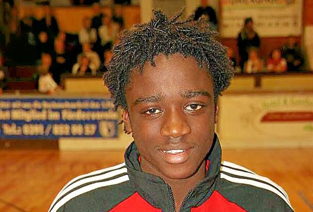 Amara Condé, 15 Jahre, bester Spieler des Pape-Cups 2012.
