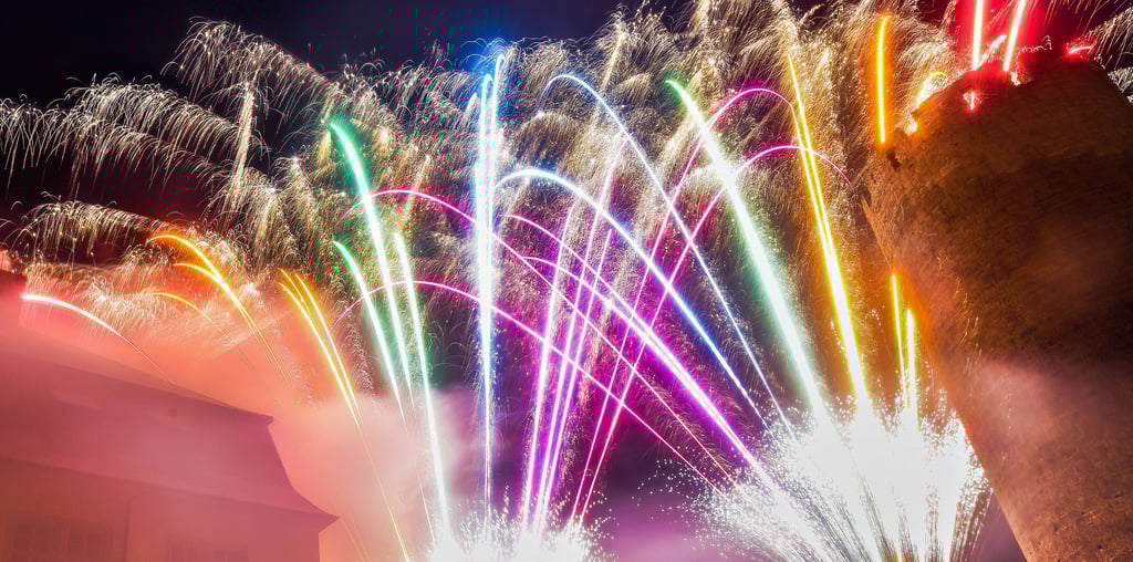Mit einem Feuerwerk beginnt am Freitag der Weihnachtszauber auf der Burg Querfurt.
