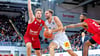 Mitchell Ballock (Bildmitte) überzeugte zuletzt gegen  Brose Bamberg.