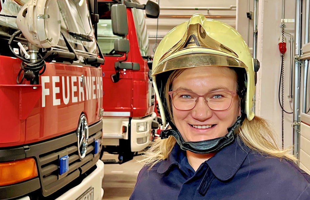 Nicole Knorscheidt ist die neue Kinderwartin der Feuerwehr Könnern.