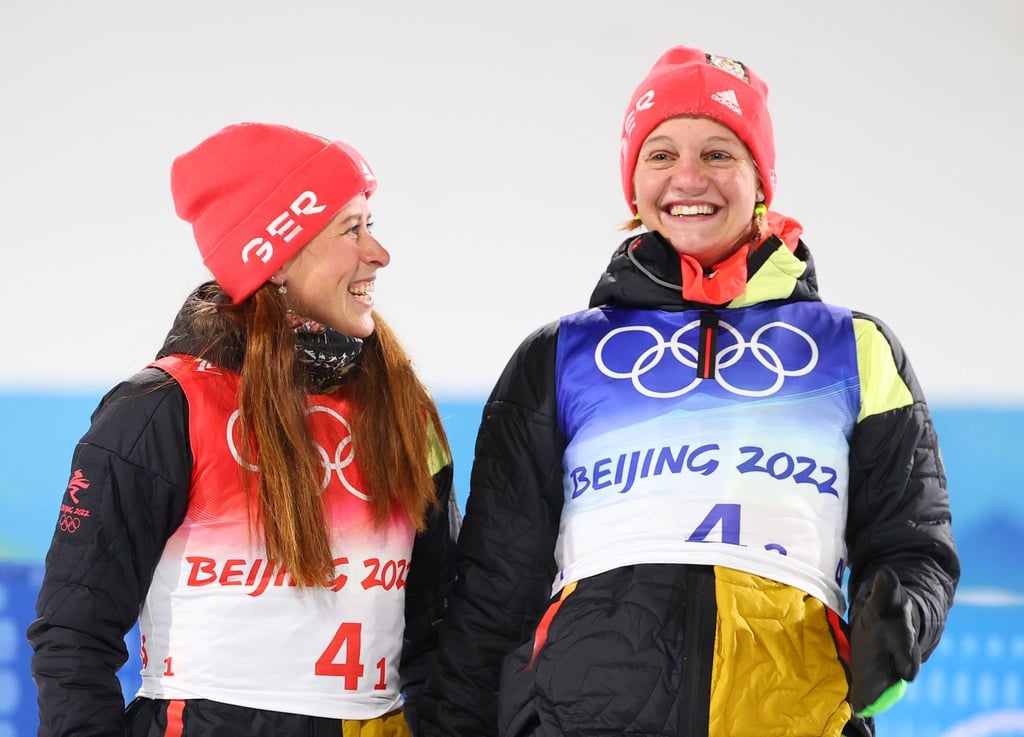 Victoria Carl (r), die mit Katharina Hennig Olympiasiegerin wurde, ist Sportlerin des Jahres.