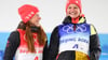 Victoria Carl (r), die mit Katharina Hennig Olympiasiegerin wurde, ist Sportlerin des Jahres.