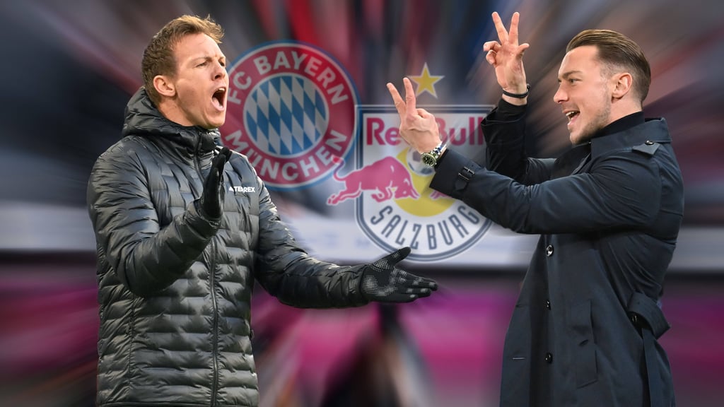Duell gegen den Schwesterklub von RB Leipzig: Julian Nagelsmann gegen Matthias Jaissle.