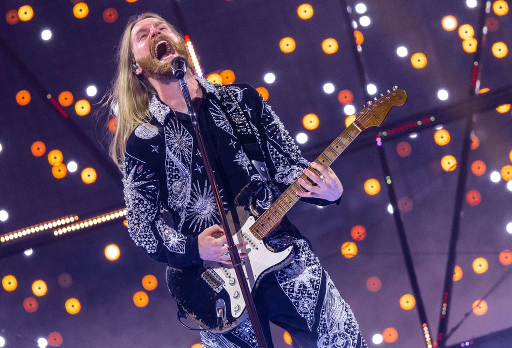 Sam Ryder bei der ersten Generalprobe für das Finale des Eurovision Song Contest (ESC) 2022.