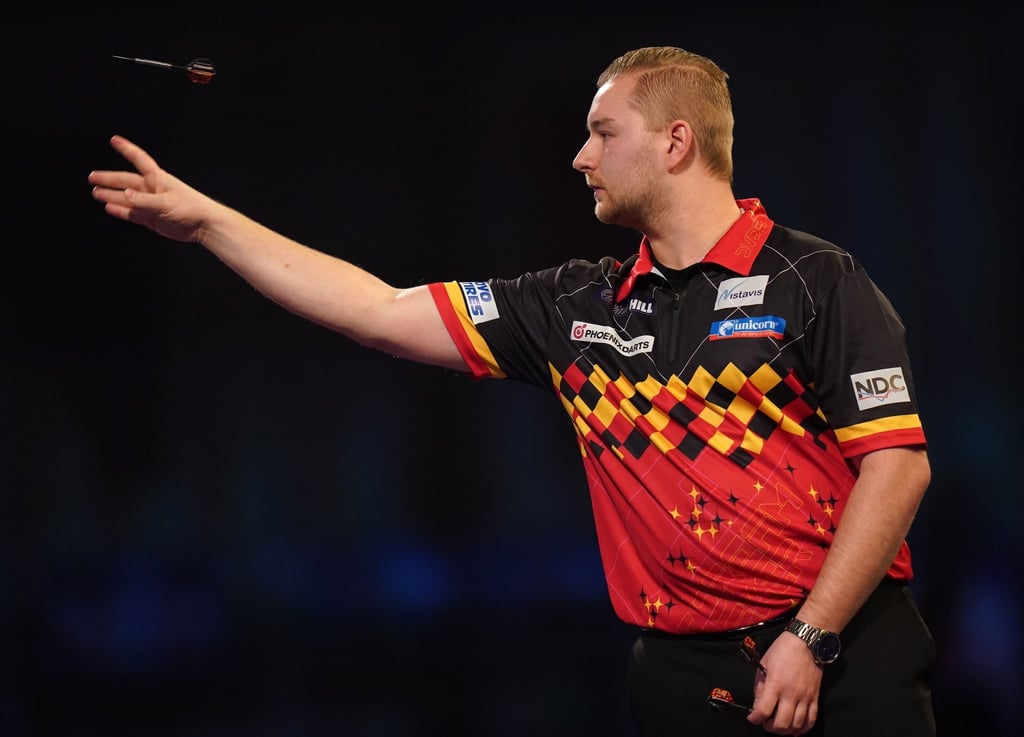 Dimitri van den Bergh ist einer der WM-Mitfavoriten.
