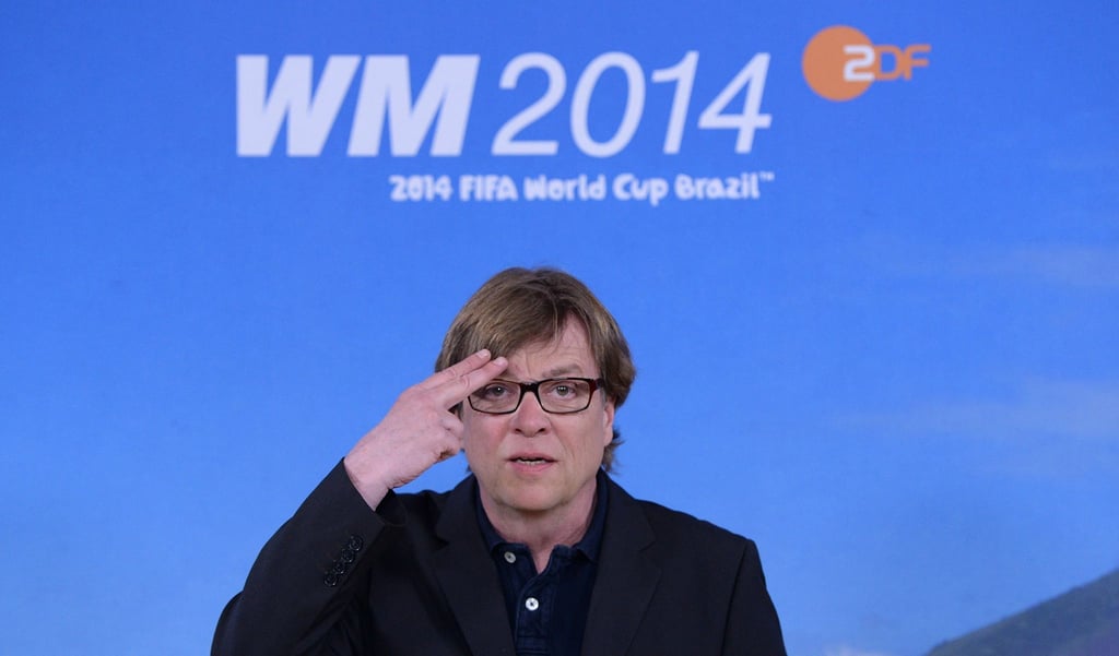 Der ZDF-Live-Reporter Béla Réthy vor der WM 2014.