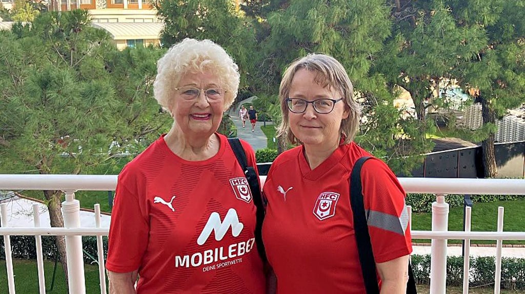 Helga Noffke (l.) und Ines Horcher. 