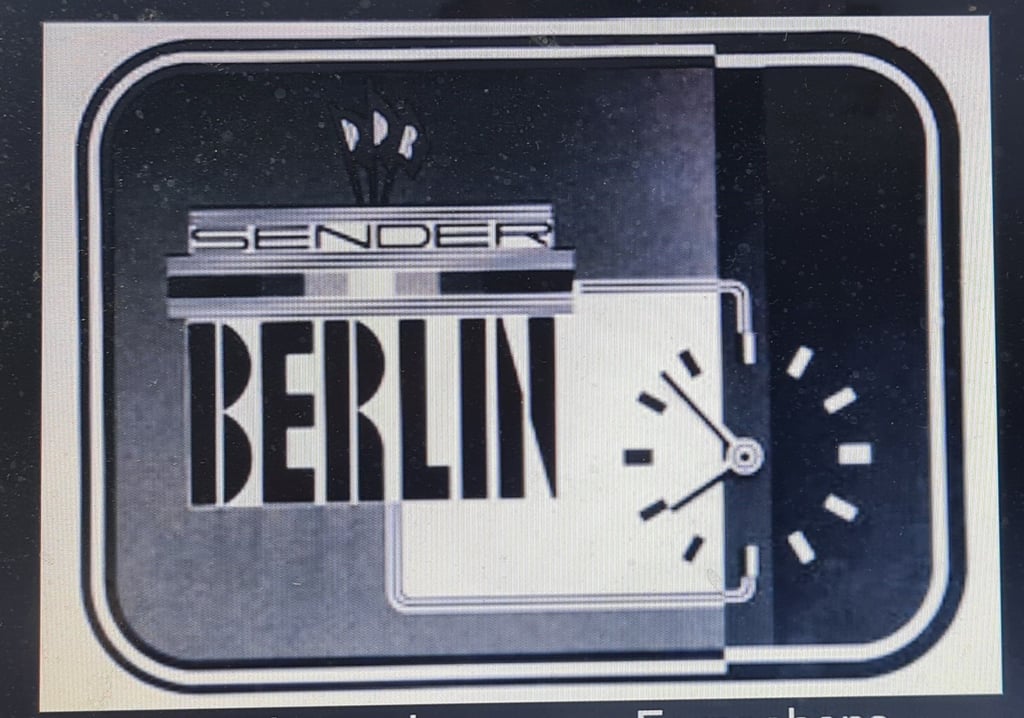 Das erste TV-Logo des DDR-Fernsehens