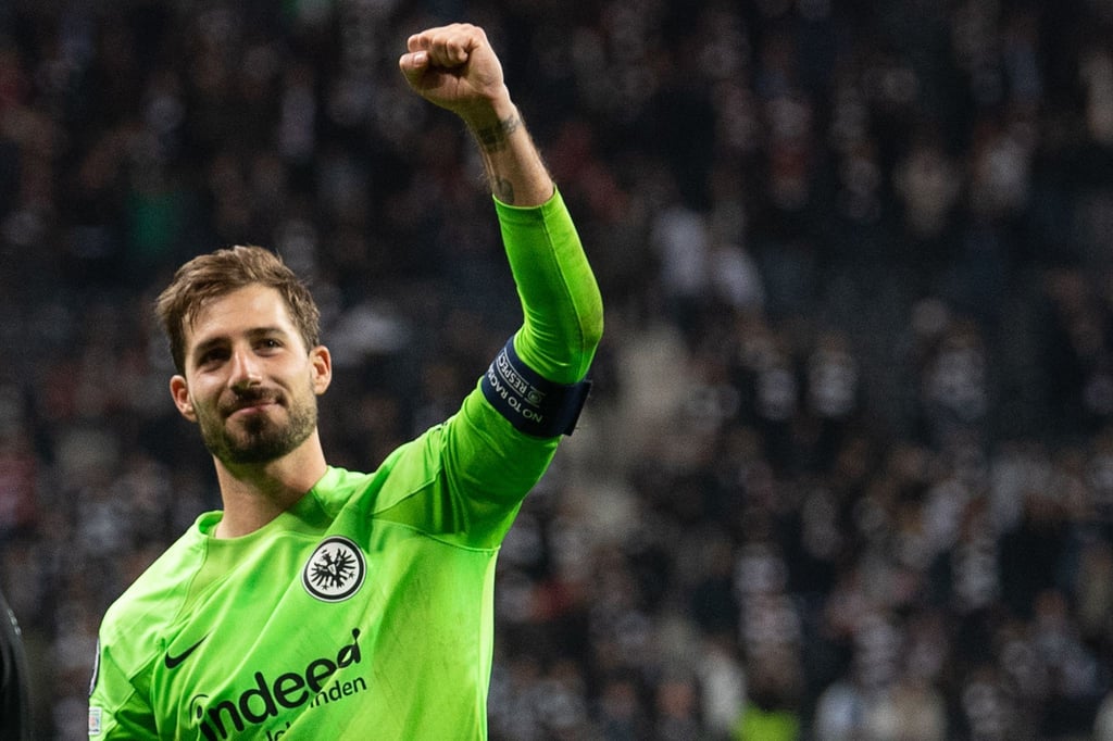 Führungsfigur bei Eintracht Frankfurt: Keeper Kevin Trapp.