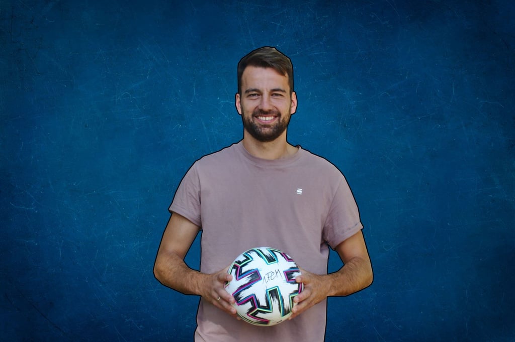 Christian Beck gilt als FCM-Vereinlegende, absolvierte fast 300 Spiele für Blau-Weiß.