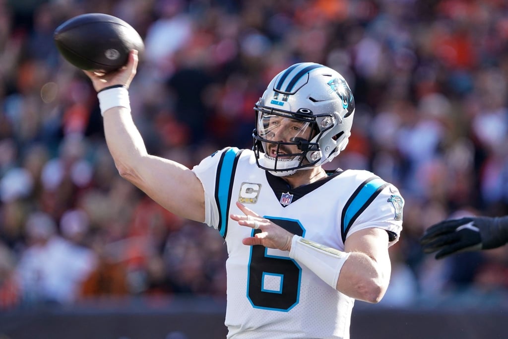 Wurde von den Los Angeles Rams als Ersatz für Stammquarterback Matthew Stafford geholt: Baker Mayfield.