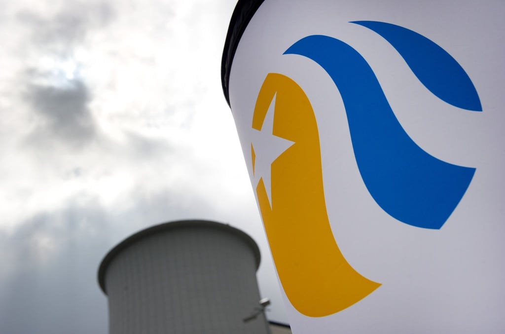 Das Logo von Vattenfall.