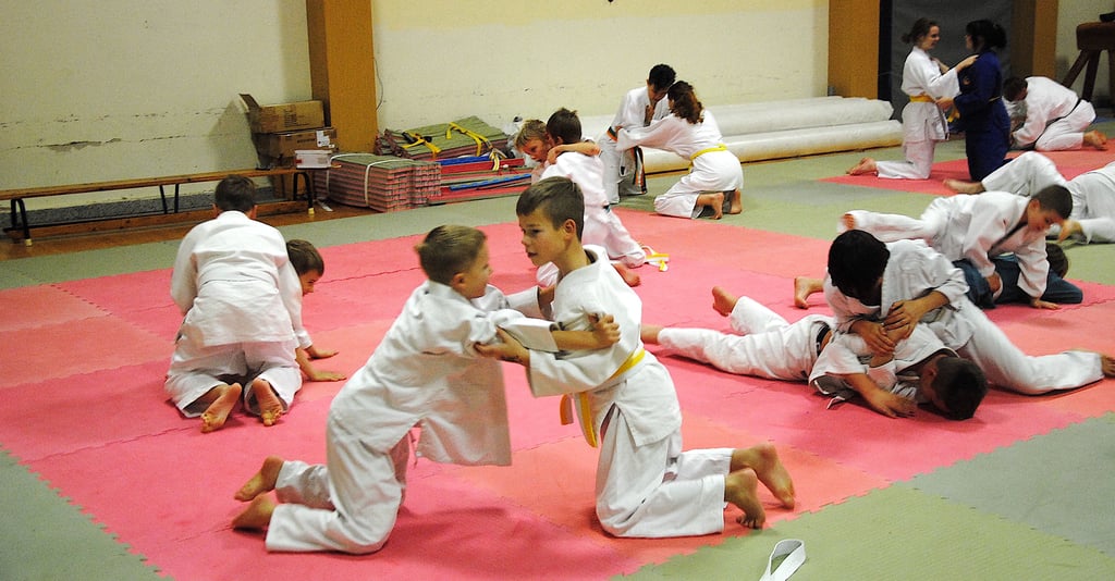 Bevor es zur Weihnachtsfeier ging, legten die beiden Trainingsgruppen der Rohrberger Judo Crocodiles noch eine gemeinsame Übungseinheit ein. Im nächsten Jahr hoffen sie, wieder in den Turnierbetrieb einsteigen zu können.