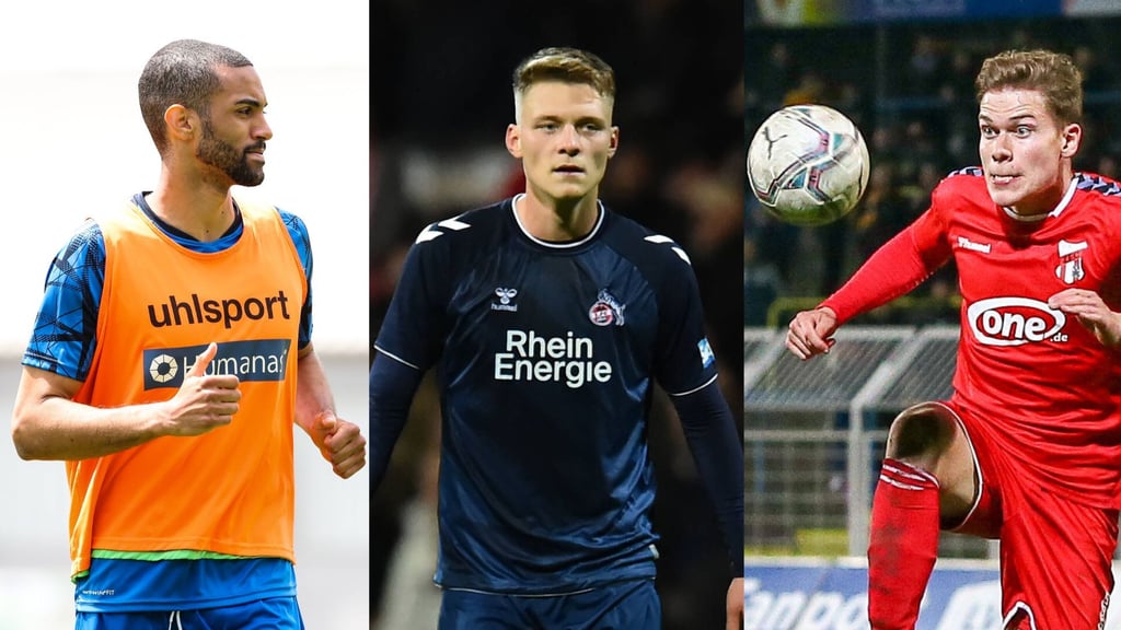 Malcolm Cacutalua, Leon Schneider und Kilian Senkbeil sind nur drei Verteidiger, die für die 3. Liga interessant sein könnten.