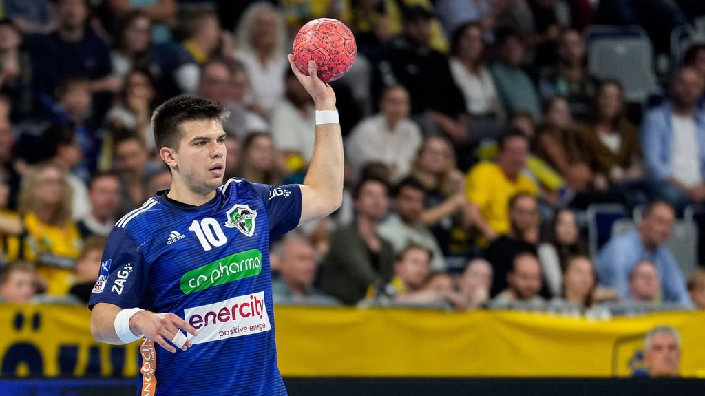 Der Dessauer Renars Uscins spielt seit Sommer für Hannover-Burgdorf in der Handball-Bundesliga.