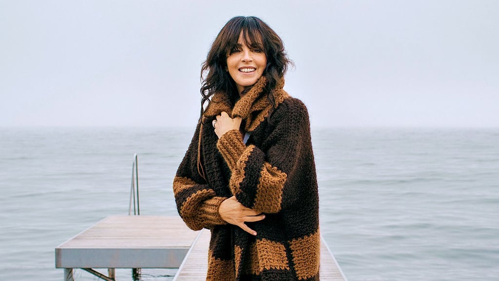 Nena liebt es, zu stricken und zu häkeln. Diese Jacke hat sich die Sängerin selbst geschenkt.