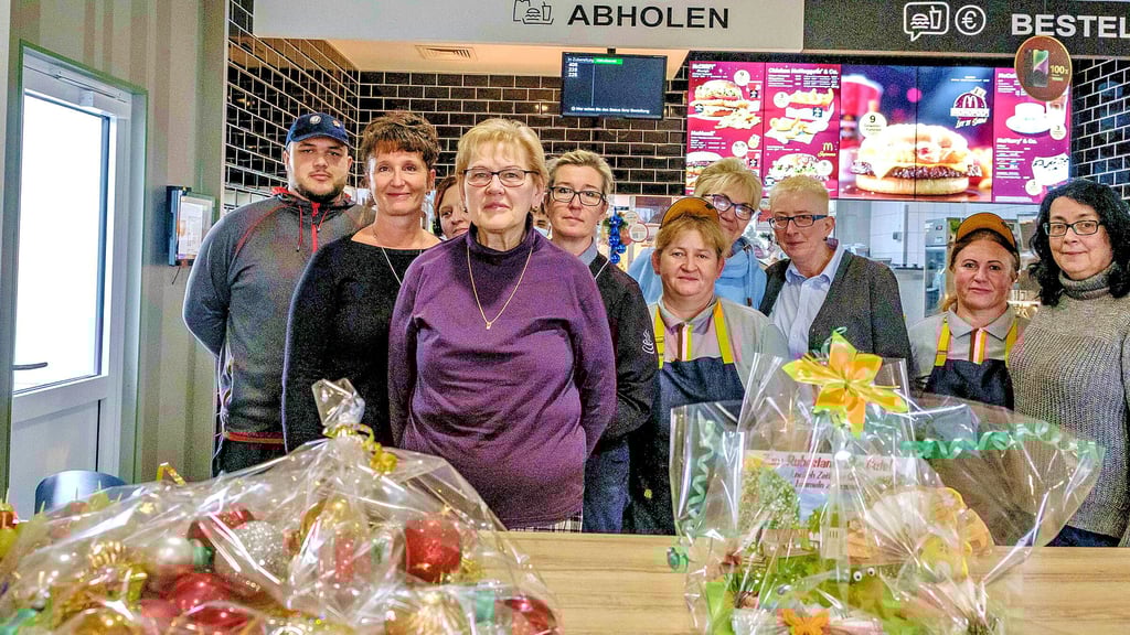 Letzter Arbeitstag bei McDonald's in Wittenberg Langjährige