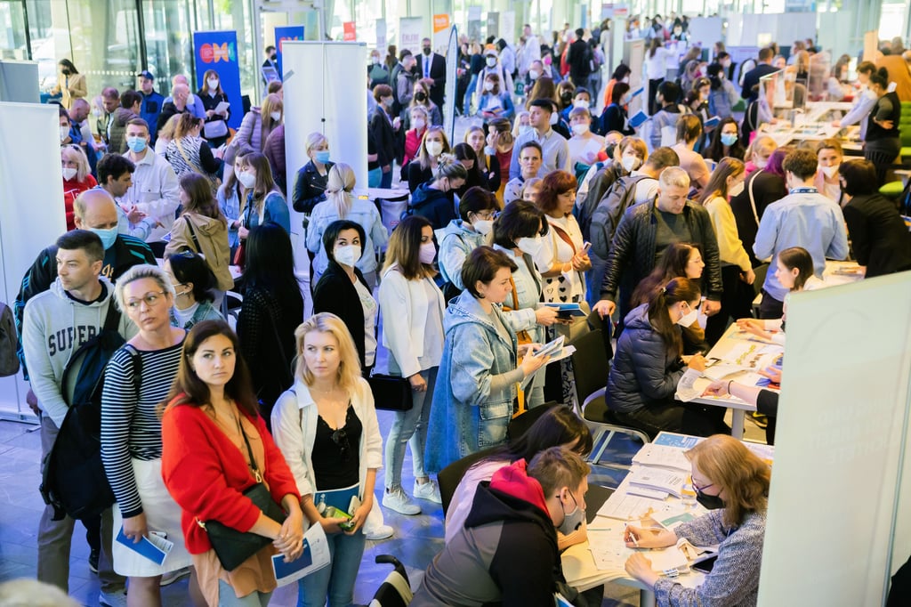 Mehr als 50 Aussteller hoffen, dass der Rückkehrertag im Landkreis Stendal genau so gut besucht wird, wie auf diesem Bild zu sehen.