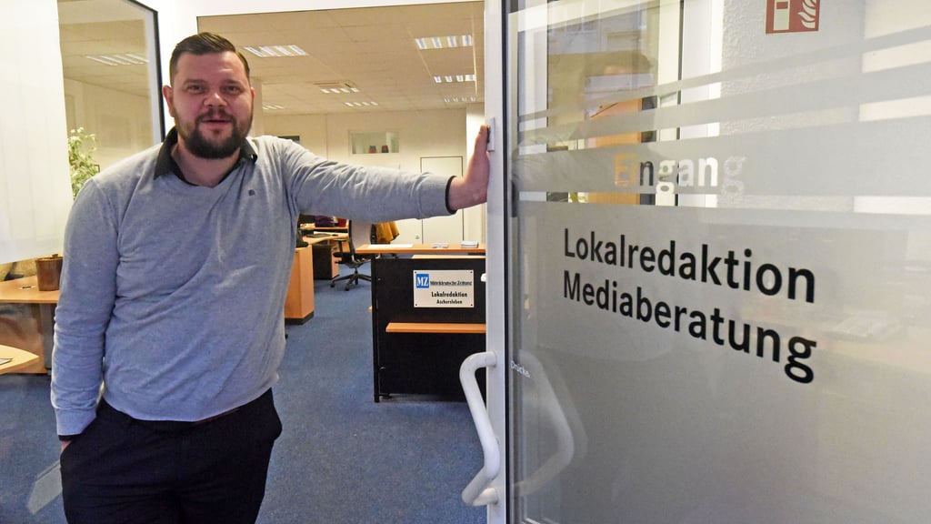 „Hereinspaziert! Mein Name ist Thilo Leuschner und ich öffne Ihnen heute die Tür zu unserer Lokalredaktion.“