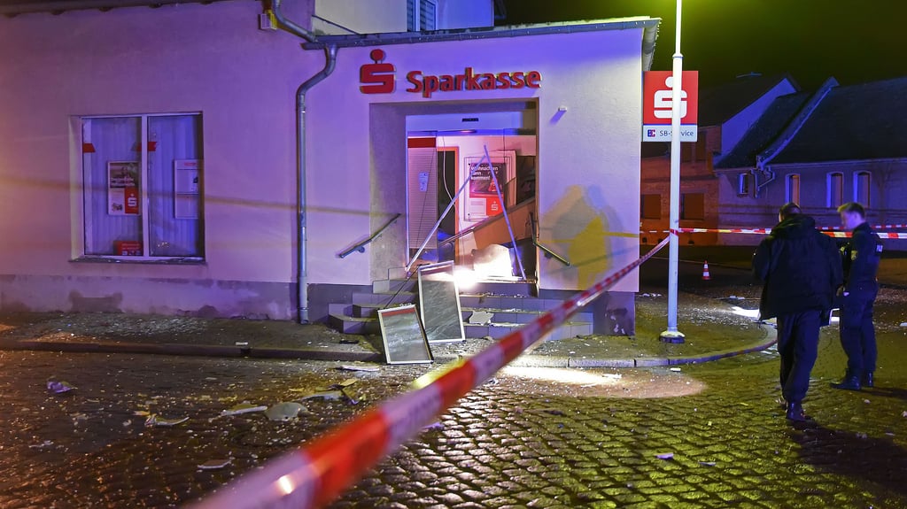 In Frose wurde am frühen Donnerstagmorgen ein Geldautomat gesprengt.