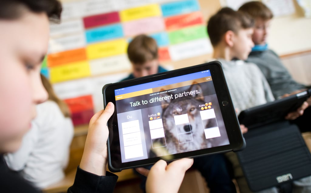 Vom Förderprogramm Digitalpakt Schule haben fast alle Schulen profitiert.