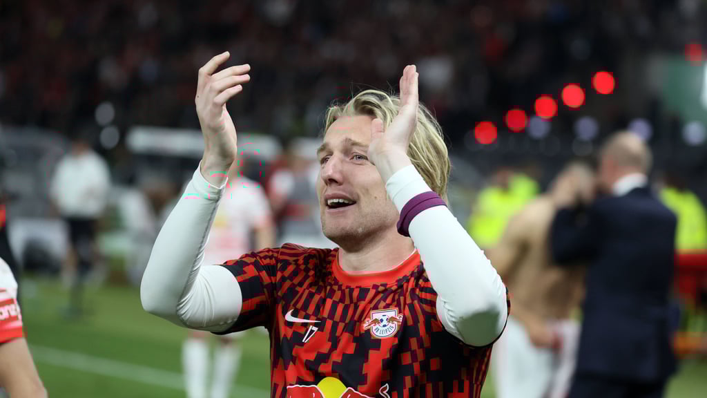 Emil Forsberg nach dem Pokalsieg: "Ich musste ein bißchen weinen"