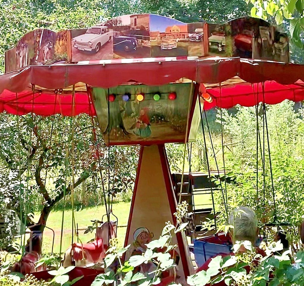 Dieses Kinderkarussell soll an ein Kinderheim gespendet werden.