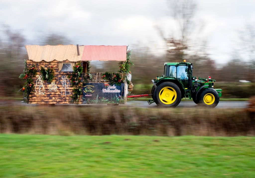 Bereits zum drittel Mal gibt es in Stuhr einen rollenden Weihnachtsgottesdienst.