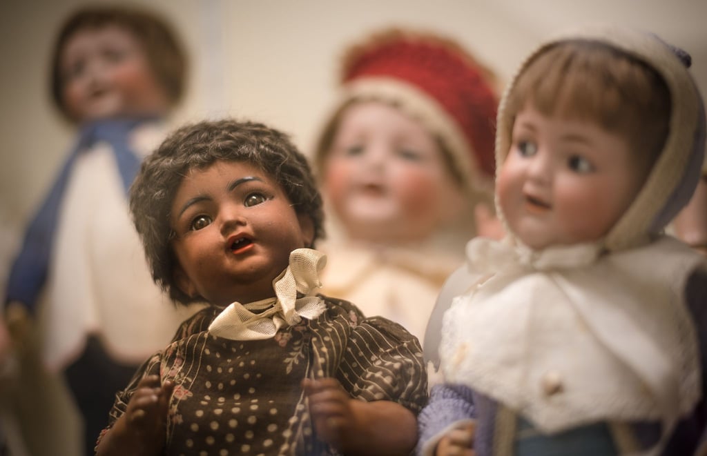 Charakterpuppen sind im Puppenmuseum in Coburg zu sehen.