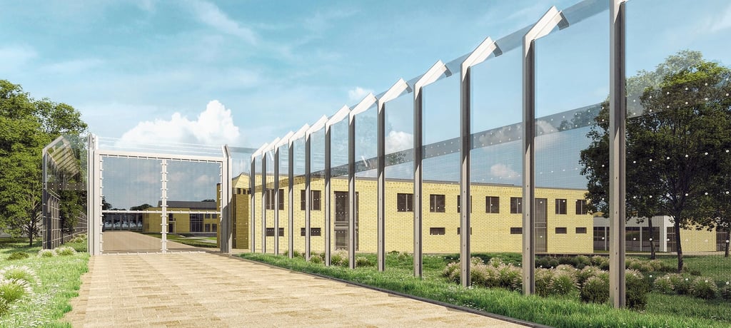 Die Salus-Fachklinik in Bernburg baut einen Megazaun für den Maßregelvollzug.