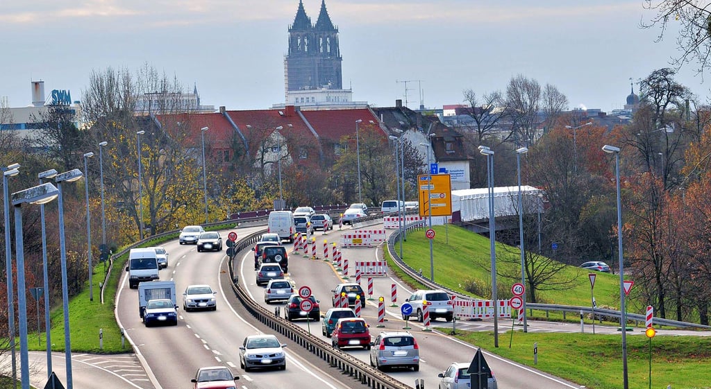 Auch der Magdeburger Ring ist regelmäßig von Baustellen betroffen. Viele Autofahrer ärgert aber noch mehr, dass aus ihrer Sicht zu wenig koordiniert wird.