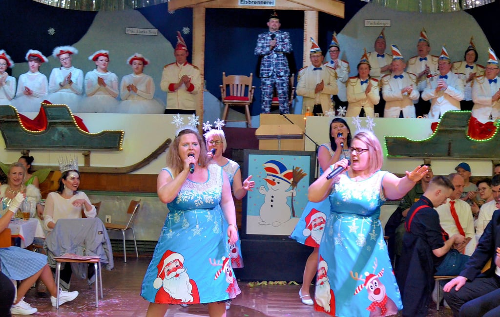 Die Betimians sorgten im Februar 2020 für Stimmung beim Wulkauer Karneval.