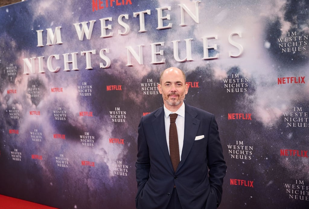 Regisseur Edward Berger stellt seinen Film „Im Westen nichts Neues“ in Berlin vor.