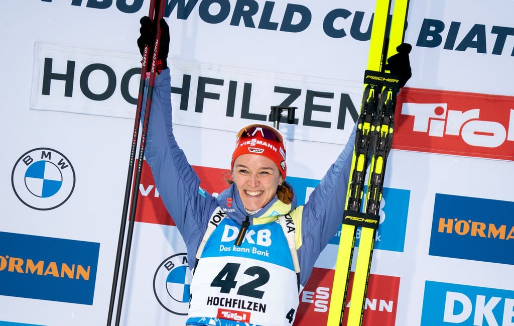 Setzte sich beim Sprint in Hochfilzen durch: Denise Herrmann-Wick.