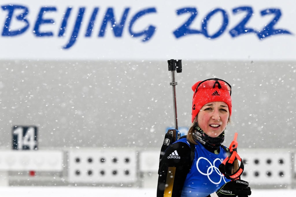 Startet verspätet in die Saison: Biathletin Franziska Preuß.