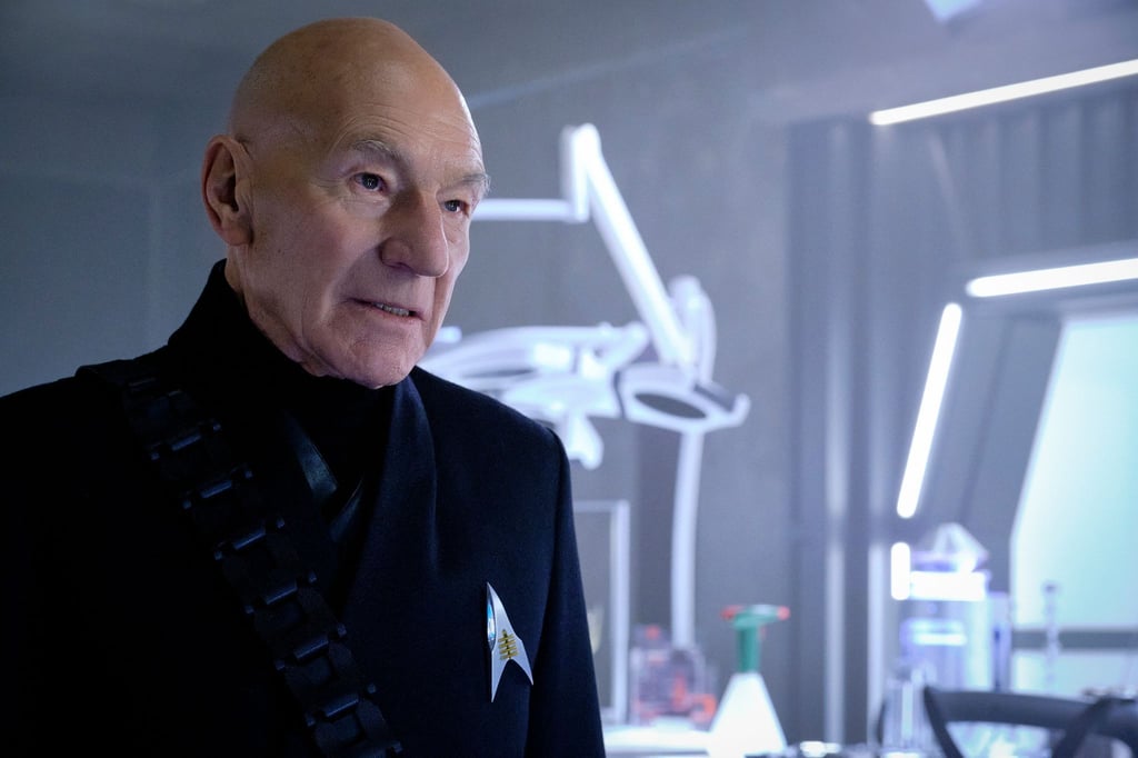 Patrick Stewart als Captain Jean-Luc Picard in einer Szene aus „Star Trek: Picard“.