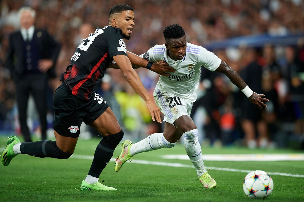 Benjamin Henrichs sah gegen Vinicius Junior alt aus.