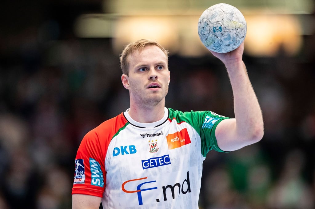 Magdeburgs Omar Ingi Magnusson in Aktion.
