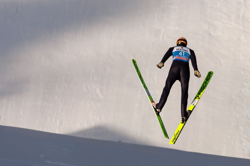 Patzte in der Qualifikation in Garmisch-Partenkirchen: Karl Geiger.