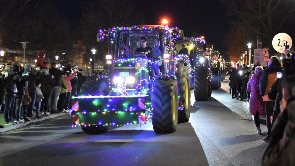 Startpunkt der Lichterfahrt war der Bördepark in Magdeburg.