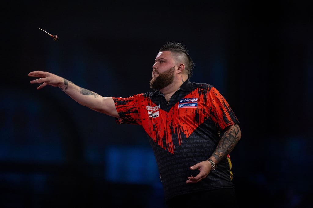 Michael Smith hat erneut das WM-Viertelfinale erreicht.