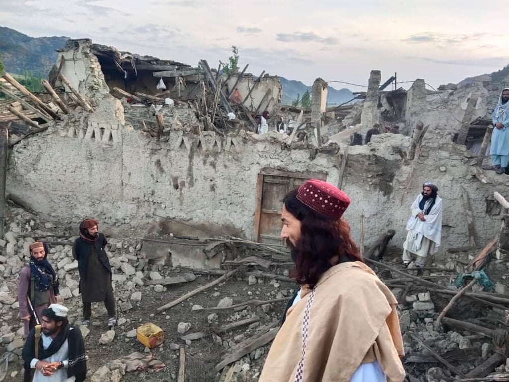 Das Beben hinterließ in der ostafghanischen Provinz Paktika Trümmer und Zerstörung.