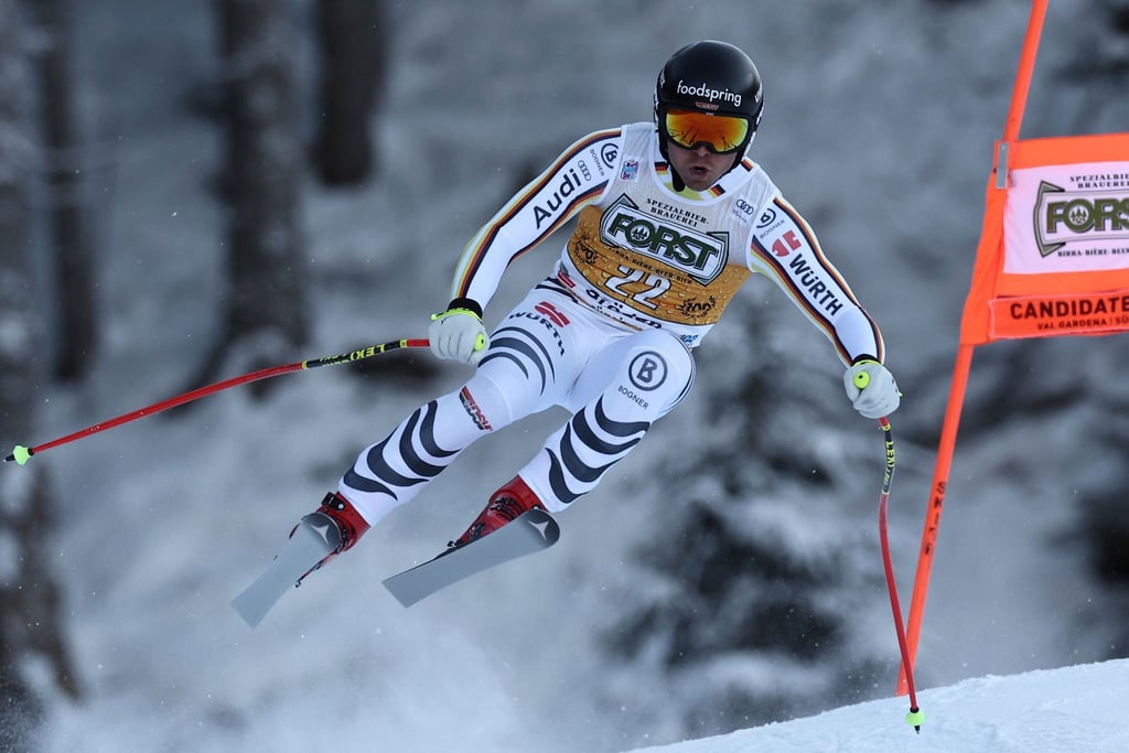 Skifahrer Andreas Sander kam beim Weltcup in Gröden auf Rang 22.