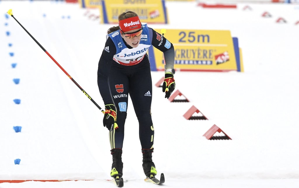 Skilangläuferin Katharina Hennig patzte auf der Schlussrunde.