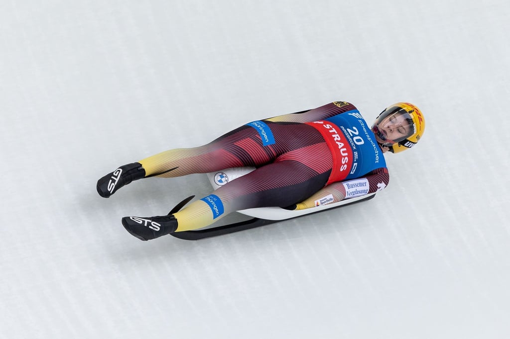 Dajana Eitberger fuhr in beiden Durchgängen jeweils die Bestzeit heraus.
