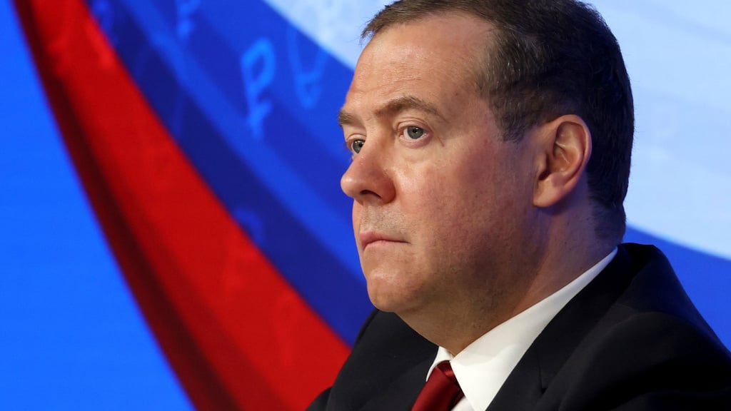 Dmitri Medwedew, Ex-Präsident und Putin-Vertrauter, ist für seine drastischen Worte bekannt.