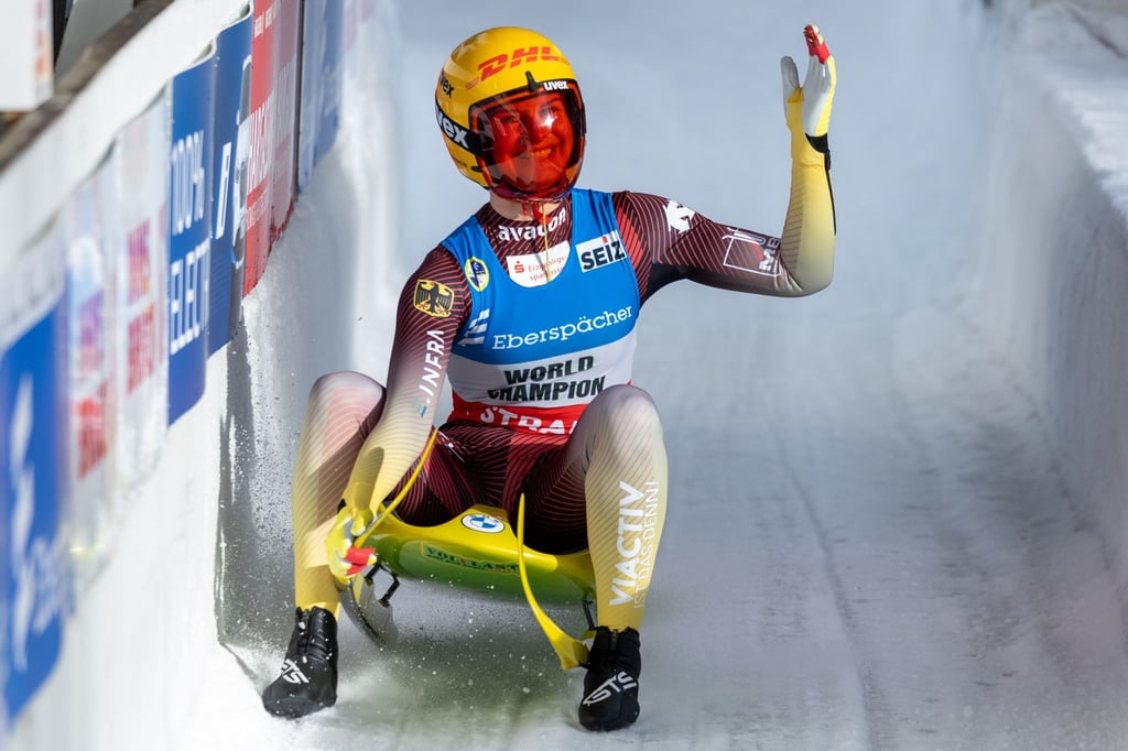 Wurde in Innsbruck Dritte: Julia Taubitz.