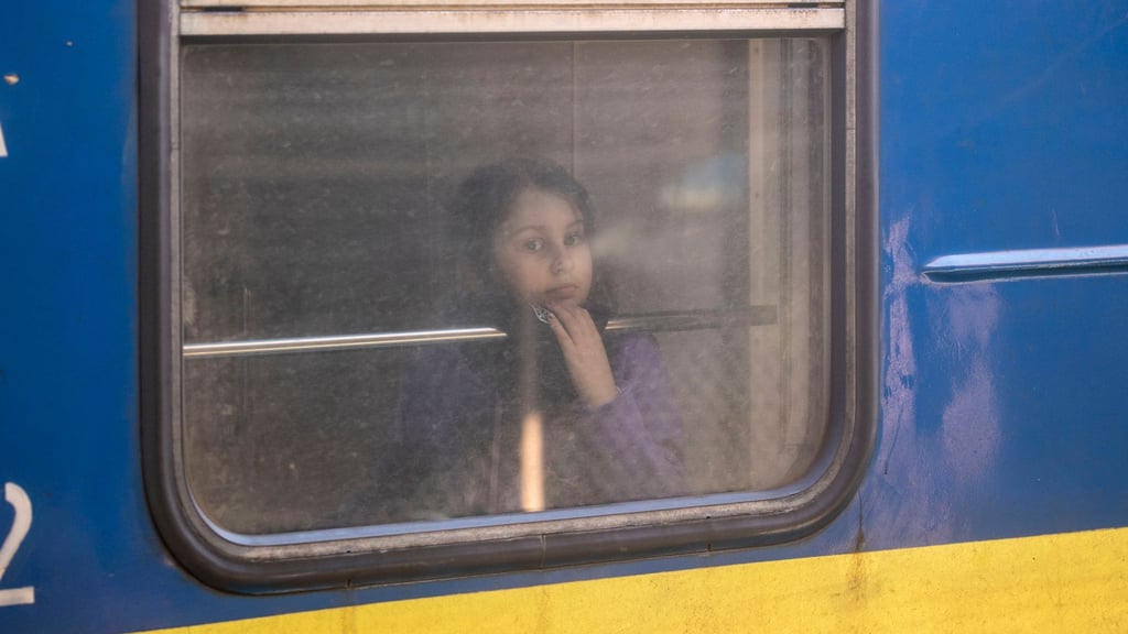 Knapp 14 Millionen Menschen sind aus den Kriegsgebieten in der Ukraine geflohen.