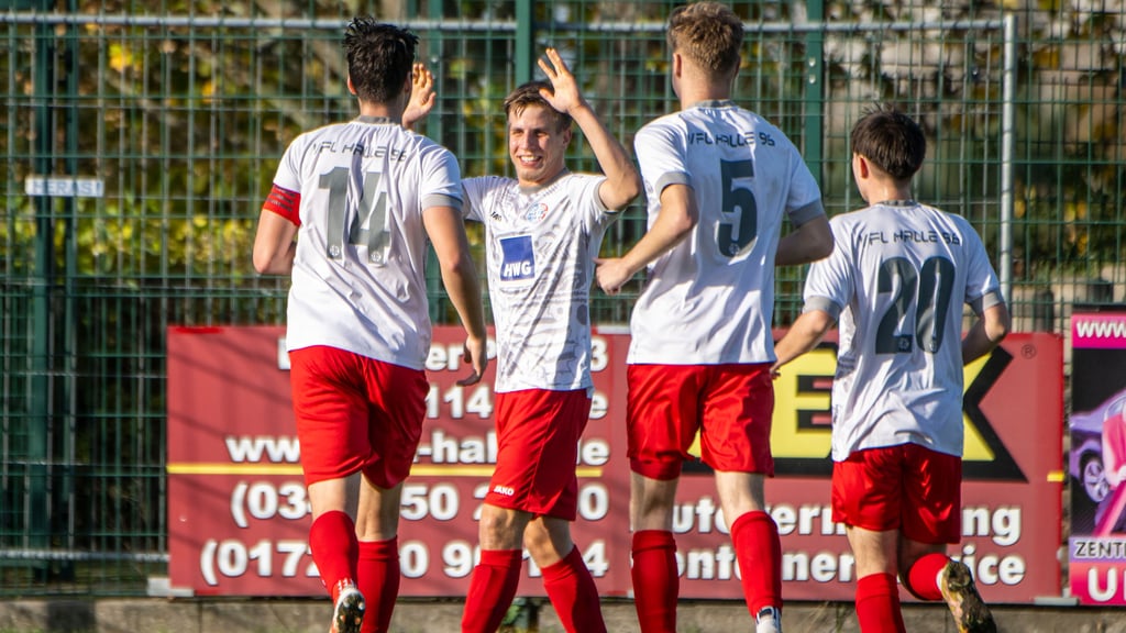 Der VfL Halle 96 spielt eine ganz starke Oberliga-Saison.